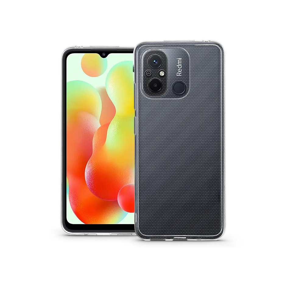 Xiaomi Redmi 12C szilikon hátlap - Clear Case - átlátszó (PT-6798)