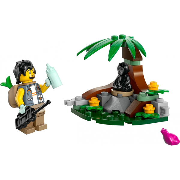 Sáček polybag stavebnice Lego CITY 30665 Setkání s malou gorilou