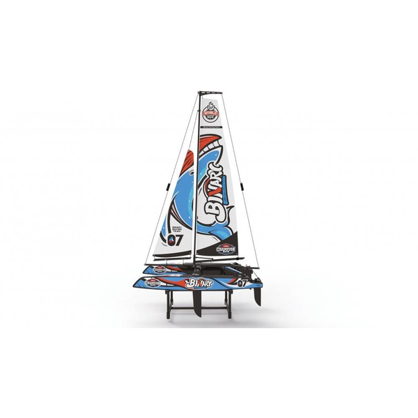 AMEWI Binary V3 RC vitorlás, 40 cm, RTR, automatikus vitorlaállítás