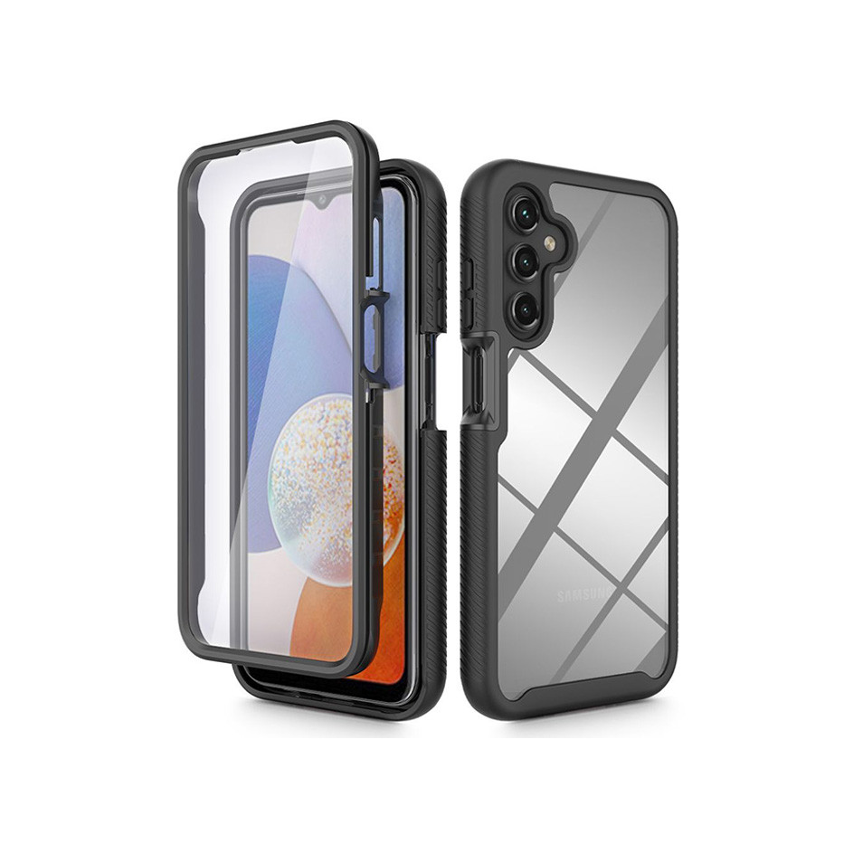 Samsung A155 Galaxy A15 4G/Galaxy A15 5G ütésálló hátlap - Tech-Protect Defense360 - fekete (TP690183)