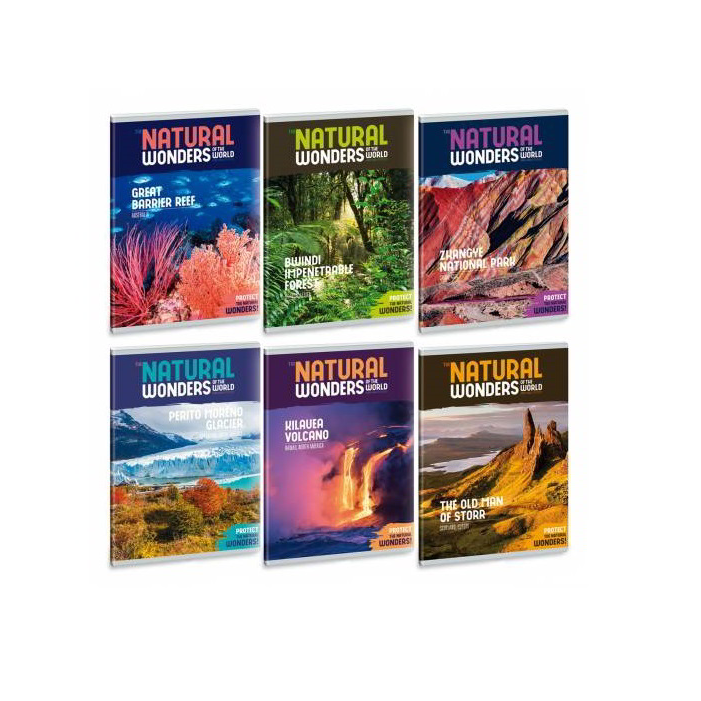 Ars Una Natural Wonders 40 lapos A5 kockás füzet többfajta (53141026)