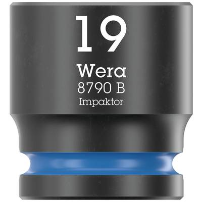 Wera 8790 B Impaktor (05005510001) Külső hatlap Dugókulcs betét 19 mm 1 db 3/8 (05005510001)