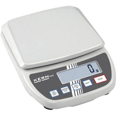 Digitális labormérleg, asztali csomagmérleg, max.6kg/1g Kern EMS 6K1 (EMS 6K1)