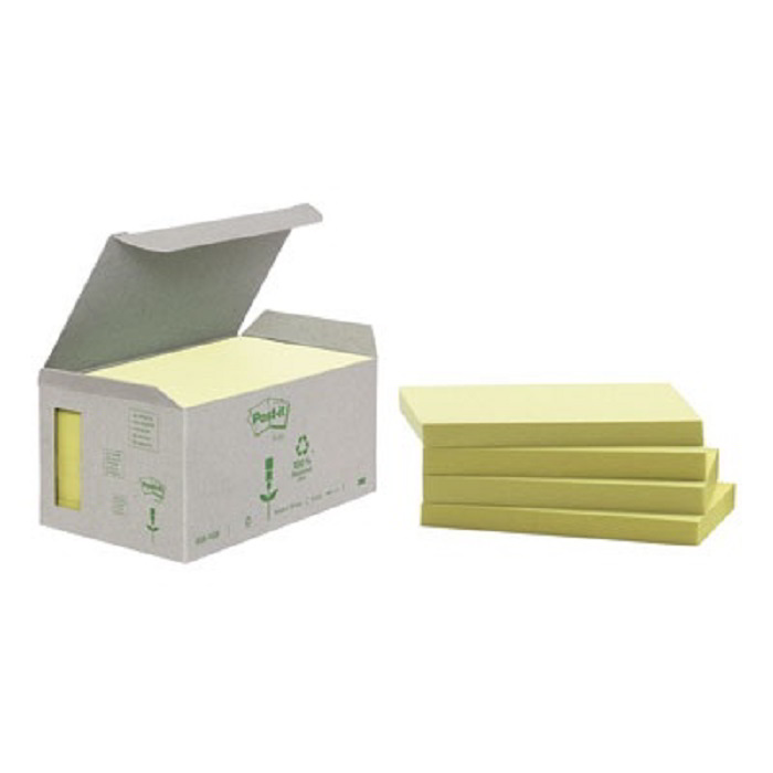 3M 6551B öntapadó jegyzettömb Téglalap alakú Sárga 100 lapok (7100172257)