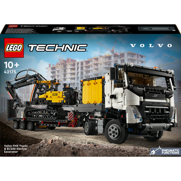 LEGO® Technic: 42175 - Volvo FMX teherautó és EC230 elektromos markoló