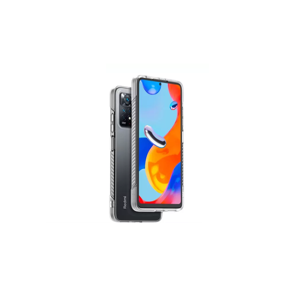 Xiaomi Redmi Note 11 Pro 4G/5G Ütésálló Tok - Átlátszó (WIRUGNOTE11PRO)