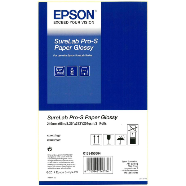 Epson Surelab Pro-S Paper Glossy A4x65 21 см