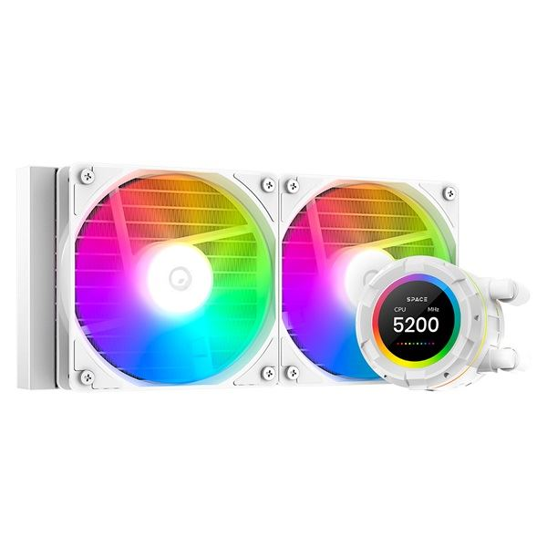 ID-Cooling Space SL240 XE White CPU Vízhűtés RGB
