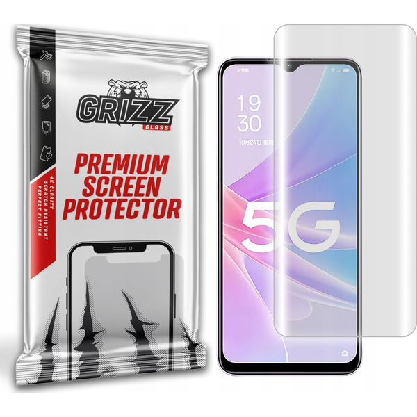  GrizzGlass Folia hydrożelowa GrizzGlass Hydrofilm do Oppo A78 5G