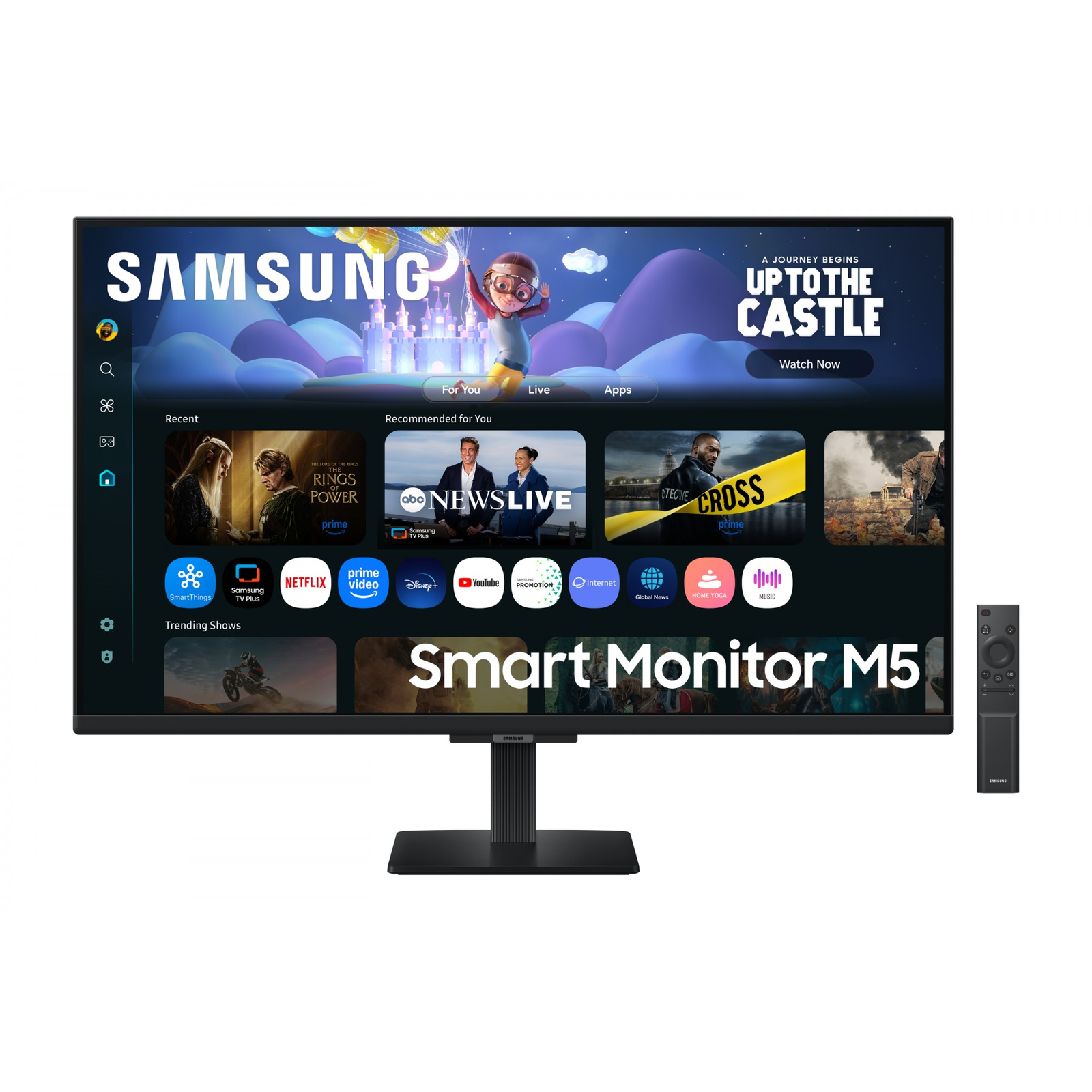 Монитор Samsung M5 M50F — LS32FM500EUXEN, черен