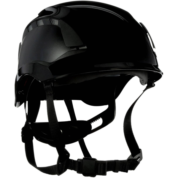 3M SecureFit X5012VE-CE védősisak UV érzékelővel, szellőzőrésekkel, fekete