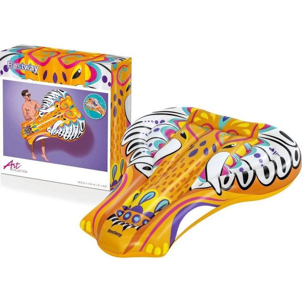 Bestway 43491 pool og strand flyder Flerfarvet Mønster Vinyl Flydende ø