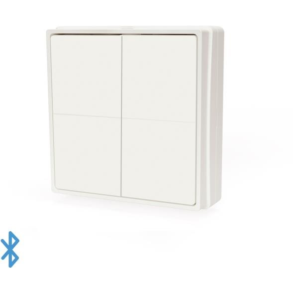 Shelly BLU Wall Switch 4 (Stand Alone) (SHELLY-BLU-WS4-SA)