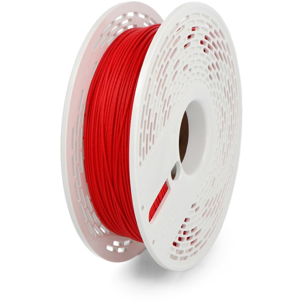 Fiberlogy PA12-15GF-RED-175-050 NYLON PA12+GF 3D nyomtatószál PA12 GF Üvegszál erősítéssel, ütésálló, vegyileg ellenálló, hőálló 1.75 mm 500 g Piros 1 (FLA-25006)