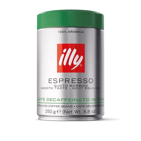 Illy pörkölt, koffeinmentes szemes kávé 250g (456)