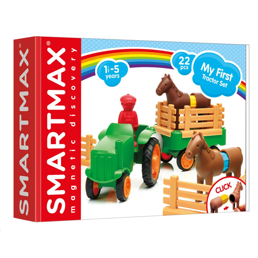 SmartGames SmartMax My First Tractor készségfejlesztő játék (SMX 222) (SMX 222)