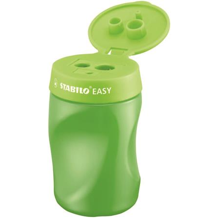 Stabilo Easy Balkezes Háromlyukú hegyező - Zöld (4502/4)