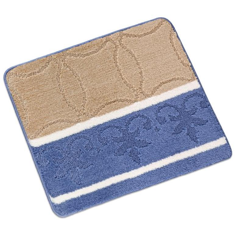 BELLATEX Bany 60 × 50 cm ornament blue-beige (10166)