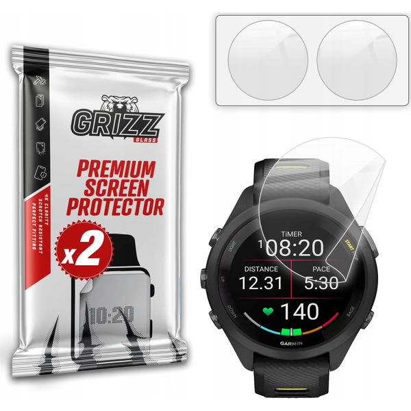 Folia ceramiczna GrizzGlass CeramicFilm do Garmin Forerunner 265S 42mm