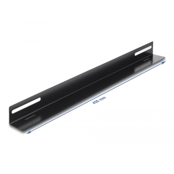 Delock 19  tartószerkezet hálózati kabinethez 450 x 40 mm méretű 2 db. (66868)