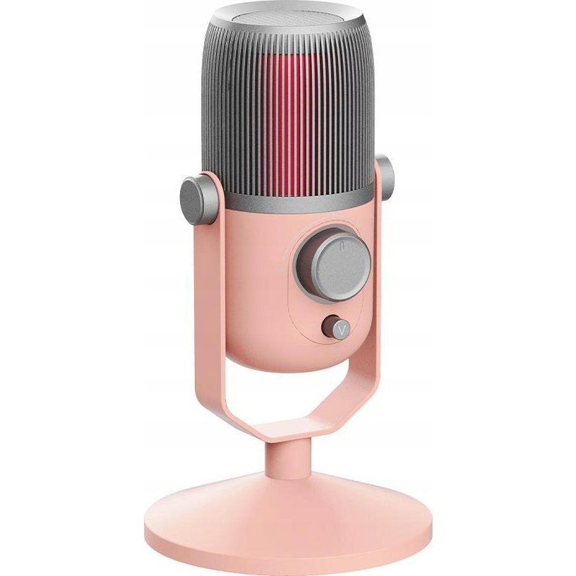 Thronmax M4ROSA Álló USB-s mikrofon Átviteli mód:Vezetékes Vezetékkel, Talp Audio, sztereo (3.5 mm jack), USB-C® Vezetékes (TM-M4R)