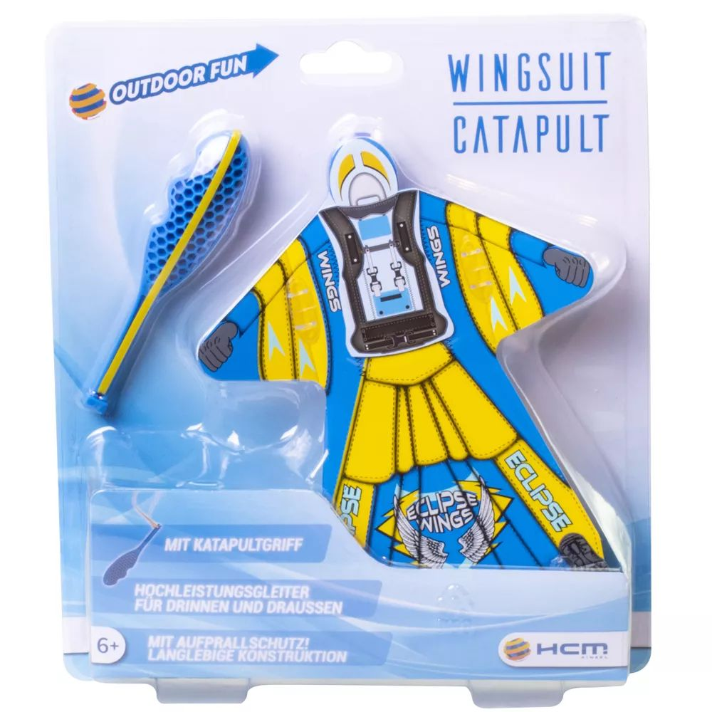 HCM Kinzel Repülőkilövő csúzli - Kék/Sárga (276396)