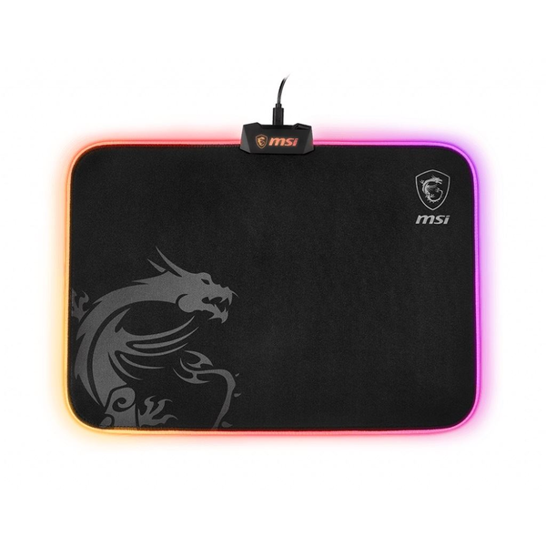 MSI AGILITY GD60 podložka pod myš Herní podložka na myš Černá, Šedá