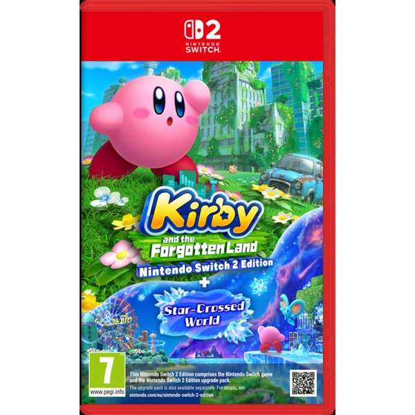 Nintendo Kirby and the Forgotten Land - Switch 2 Edition + Star-Crossed World (Switch 2) Edizione Nintendo Switch 2 Multilingua Nintendo Switch 2