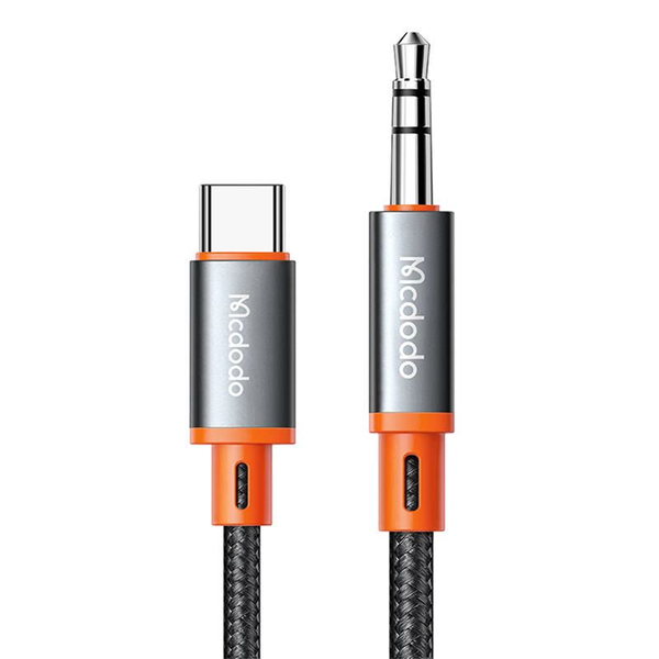 Кабел Mcdodo Castle Series, Type-C - Jack 3.5 мм, 1.2 м, Black