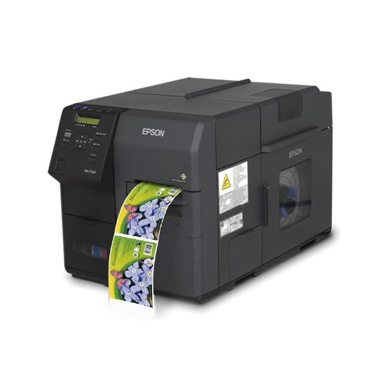 Epson ColorWorks C7500G tiskárna štítků InkJet Barva 600 x 1200 DPI 300 mm/s Připojení na síť Ethernet