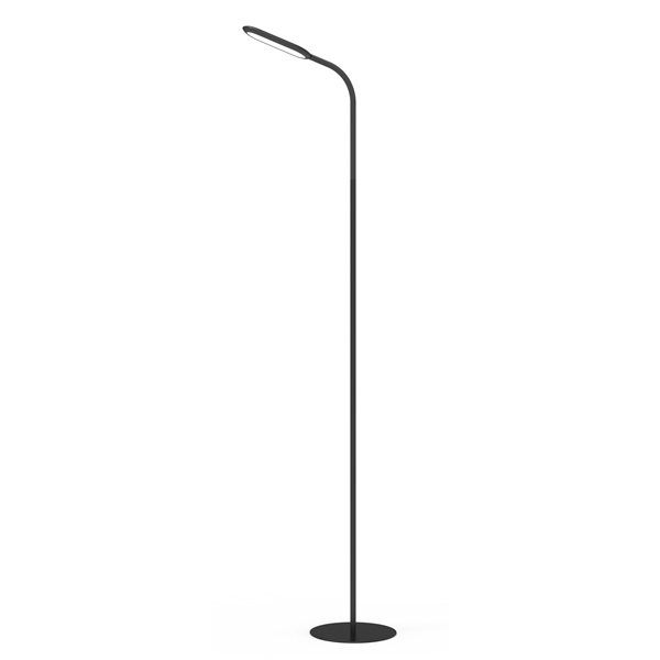 PLATINET Lámpa, Álló, beltéri, 10W, 680 Lumen, IP20, 6000K, távirányítóval, fekete (PFL20B)
