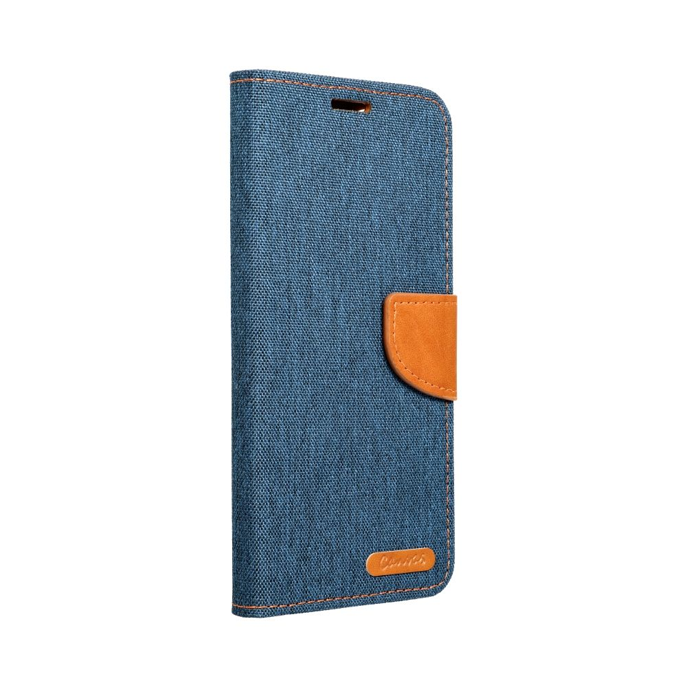 Xiaomi Redmi Note 13 5G, Oldalra nyíló tok, stand, Canvas Book, sötétkék (5903396281112)