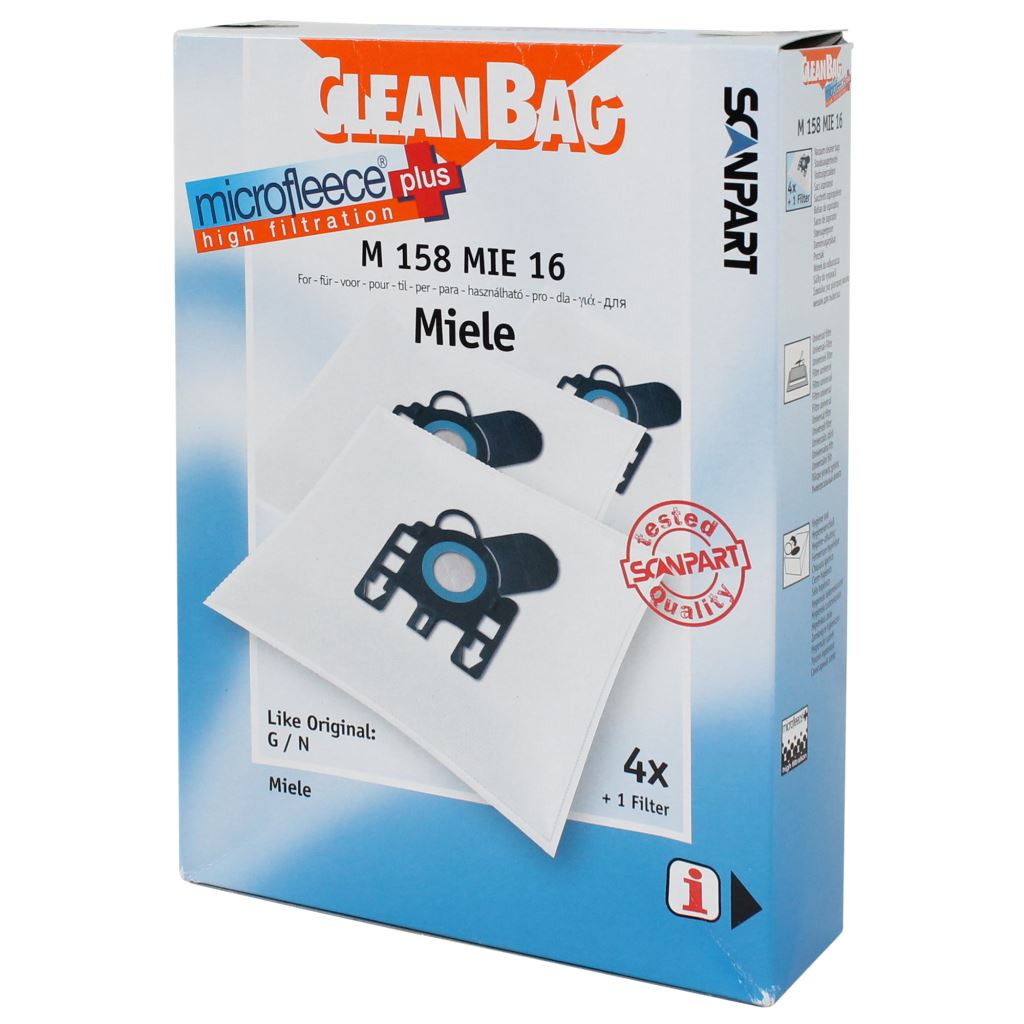 Scanpart 2682226158 porzsák M 158 MIE 16 - Miele S 400-600-800 (S2682226158)