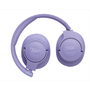 Аудио слушалки over-ear JBL Tune 720BT, Wireless, JBL Pure Bass Sound, Bluetooth 5.3, Multi-point connection, Voice Assistant, Purple