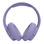 Аудио слушалки over-ear JBL Tune 720BT, Wireless, JBL Pure Bass Sound, Bluetooth 5.3, Multi-point connection, Voice Assistant, Purple
