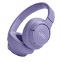 Аудио слушалки over-ear JBL Tune 720BT, Wireless, JBL Pure Bass Sound, Bluetooth 5.3, Multi-point connection, Voice Assistant, Purple