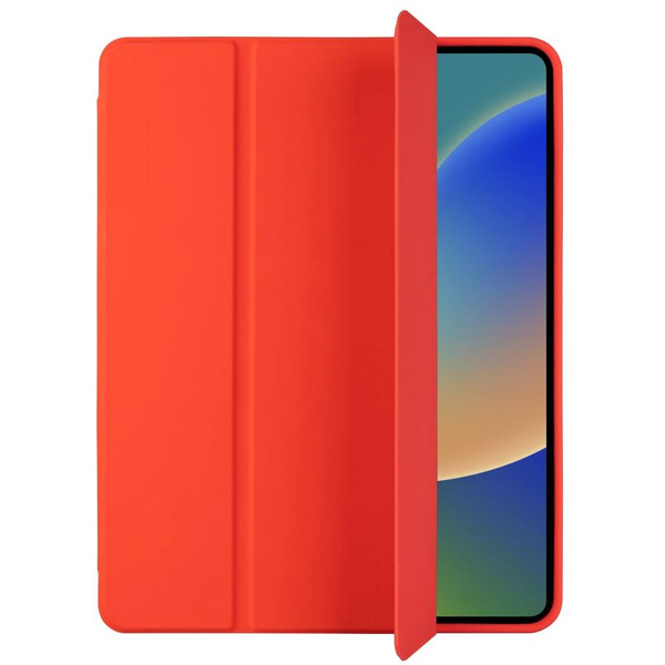 FIXED Padcover Apple iPad 10,2" (2019 / 2020 / 2021) piros állványos tok + Sleep and Wake támogatás