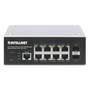 Intellinet 508278 мрежов суич Управляем L2+/L3 Gigabit Ethernet (10/100/1000) Захранване по Ethernet (PoE) Черен