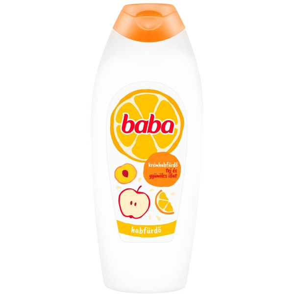 Baba tej &amp; gyümölcs habfürdő 750 ml