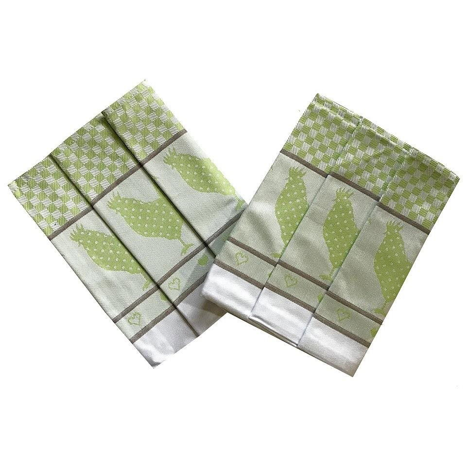 Svitap Extra absorbent towel 50×70 cm Chicken green 3 pcs (040500-SLEPICKZEA)