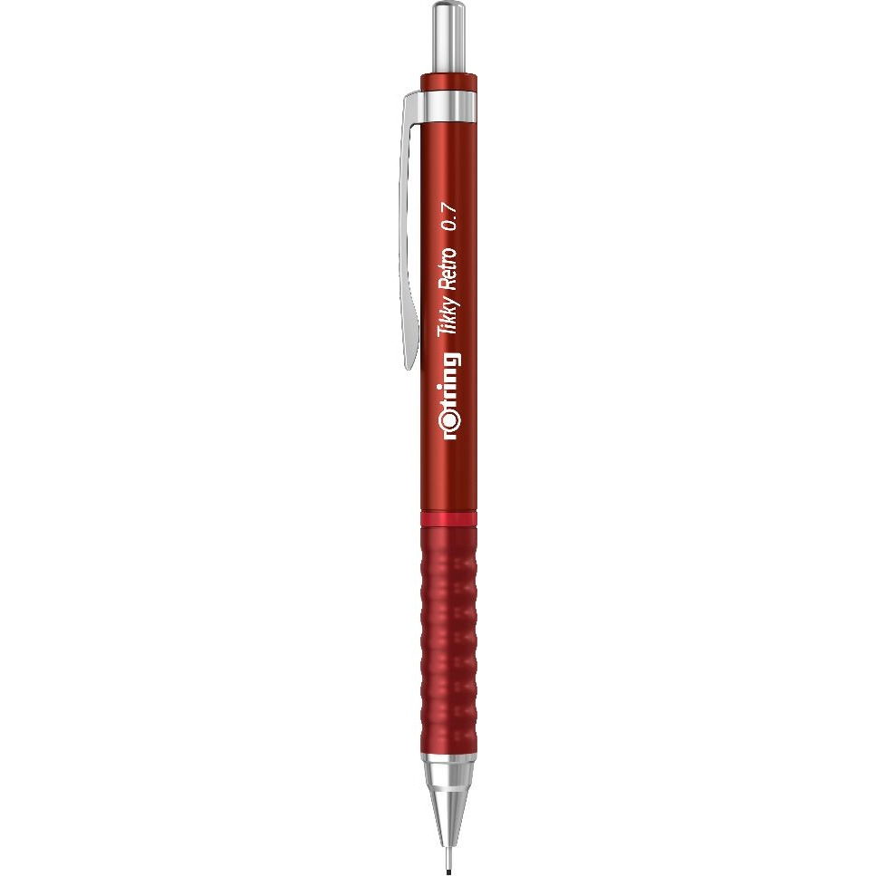 Rotring Tikky Retro 0,7 mm-es Nyomósirón - Piros (NRR2202631)