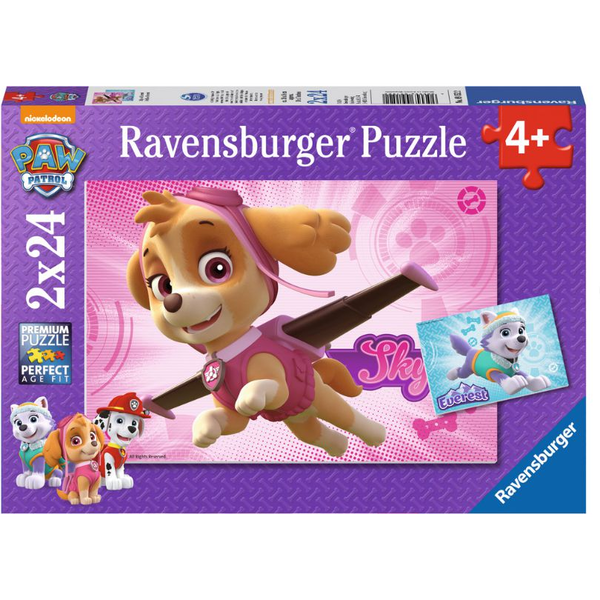 Ravensburger Mancs Őrjárat Skye És Everest 2x24 db Puzzle