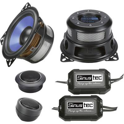 2 utas hangszóró készlet 200 W, Sinustec ST-100 (ST-100)