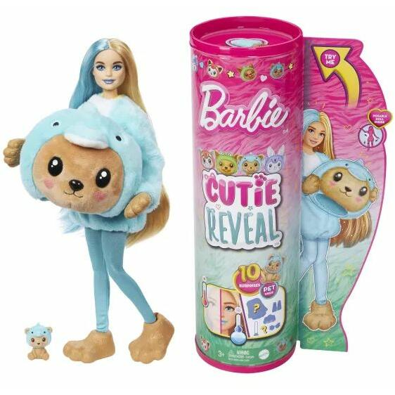 Mattel Barbie Cutie Reveal: Meglepetés baba, 6. sorozat - Delfinke (HRK25) (HRK25)