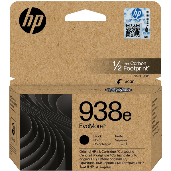 HP 938e EvoMore Yellow Original Ink Cartridge cartuccia d'inchiostro 1 pz Resa elevata (XL)