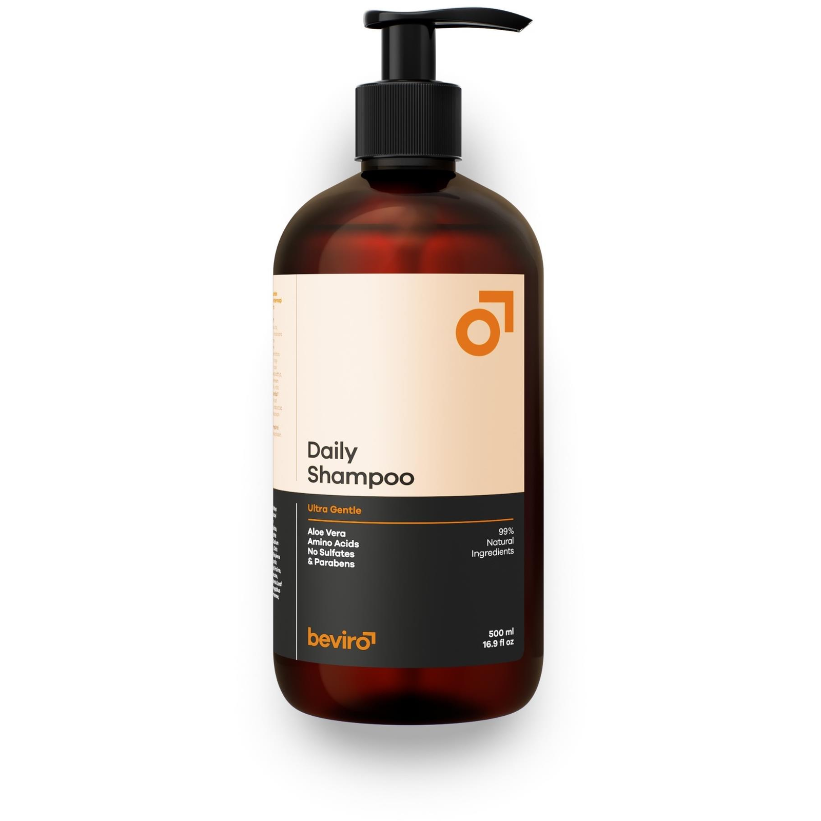 BEVIRO Természetes sampon napi használatra 500 ml (8594191203200)
