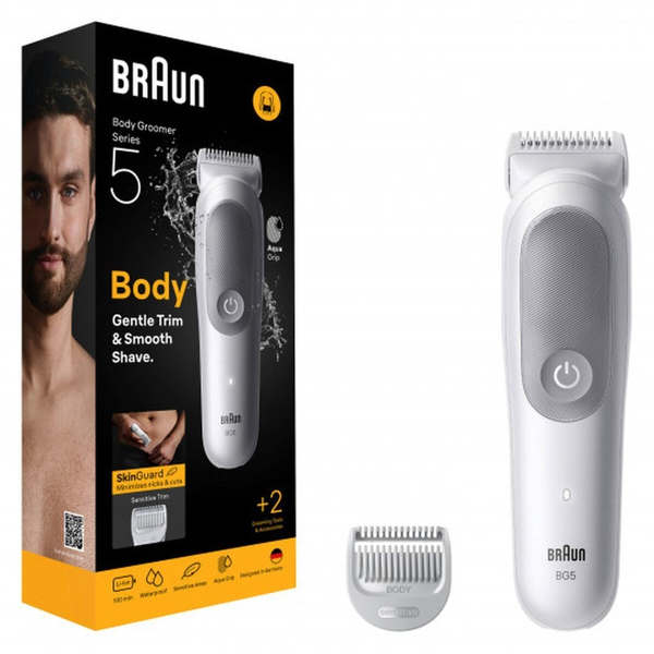 Braun Series 5 BG5500 Grijs, Wit