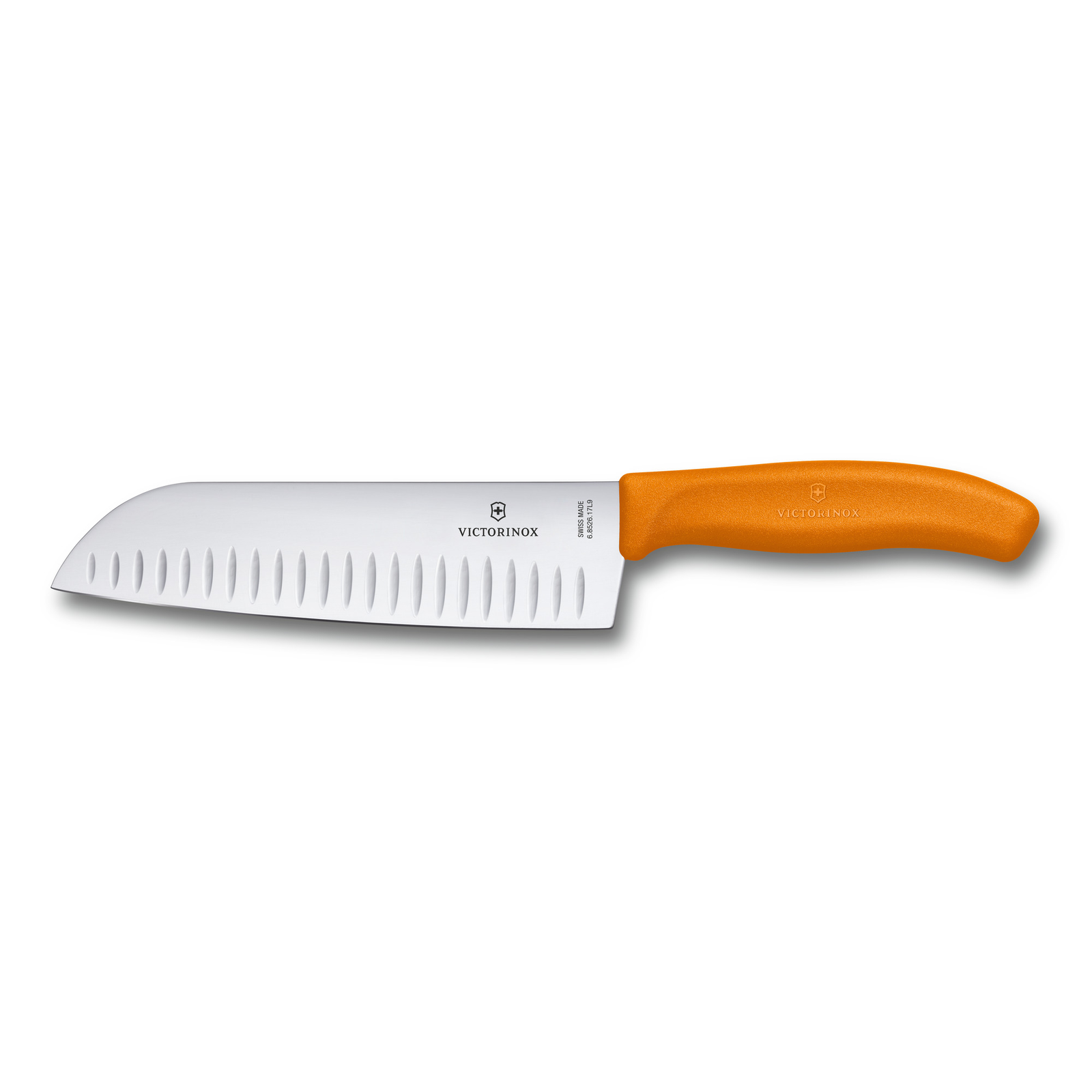 Victorinox V-6.85 26.17L9B Santoku kés 17cm - Narancssárga (V-6.85 26.17L9B)