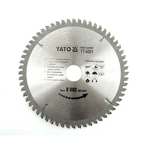 Yato Vágótárcsa alumíniumra 200 x 30 mm 60z (YT-6091)