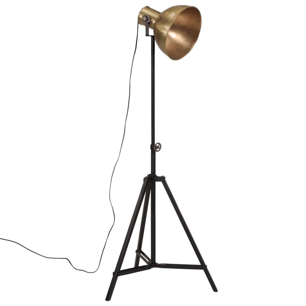 antik sárgaréz állólámpa 25 W 61x61x90/150 cm E27 (371863)